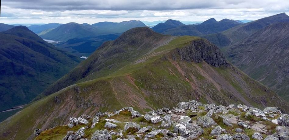 Stob na Broige on Buachaille Etive Mor