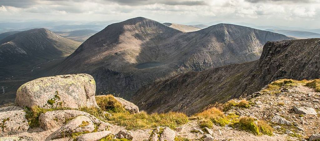 Cairntoul in the Cairngorm Mountains of Scotland