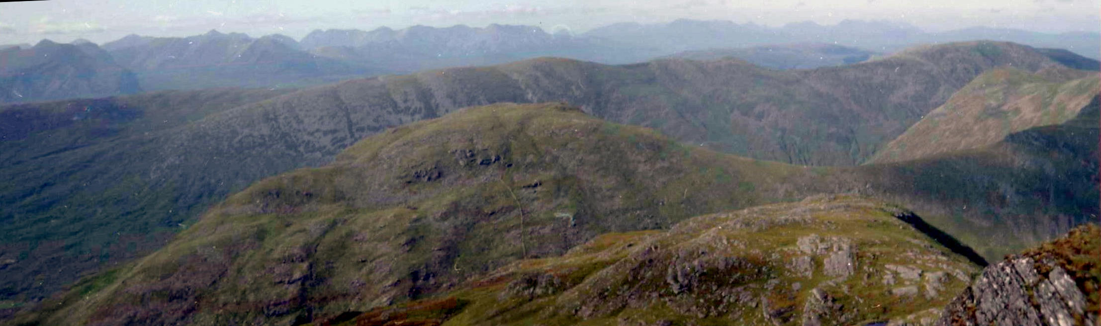 On round of 6 Munros at head of Loch Monar