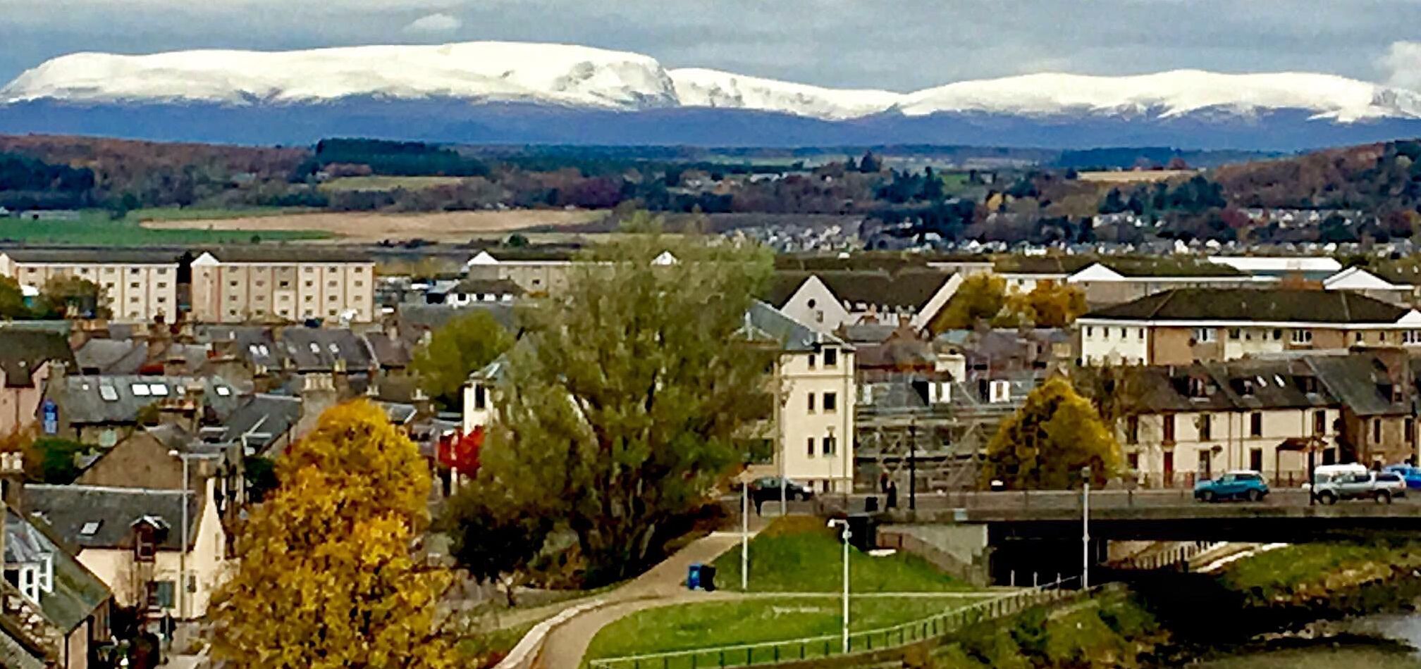 Ben Wyvis from Inverness