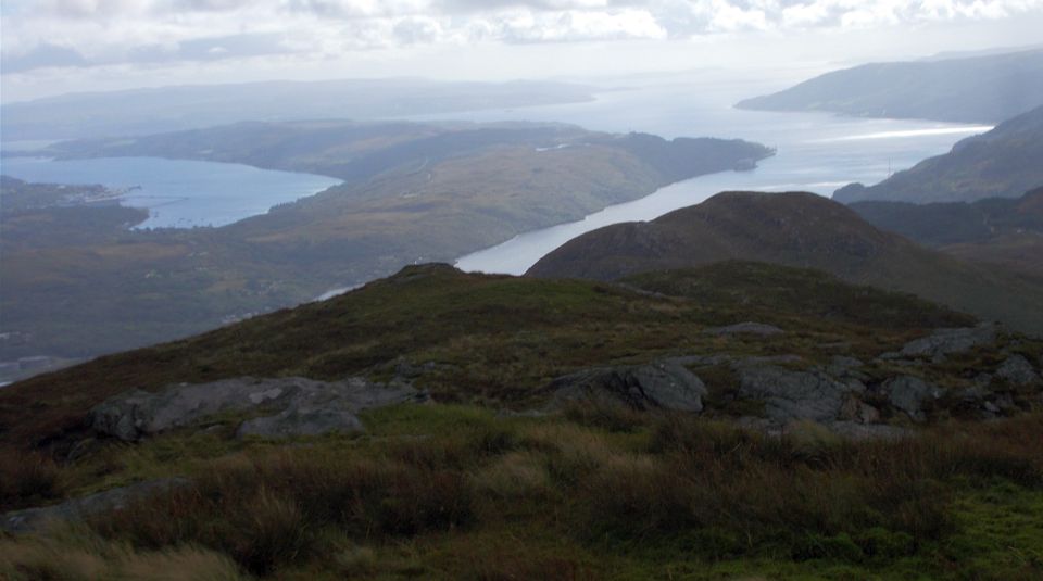 Gare Loch and Loch Long from Beinn Reithe