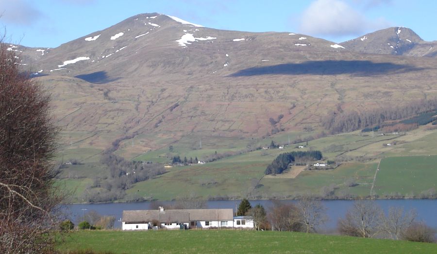 Ben Lawyers above Loch Tay