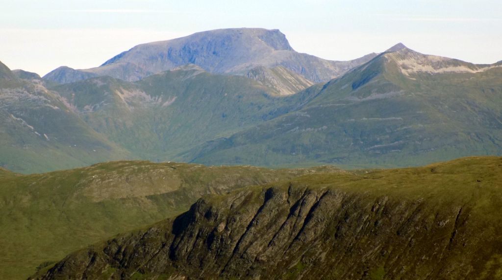 Ben Nevis on ascent of Meall a' Burraidh