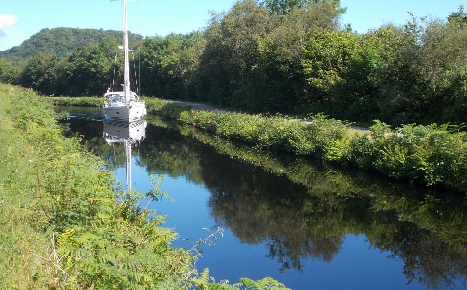 Crinan Canal between Crinan Village and Bellanoch Marina