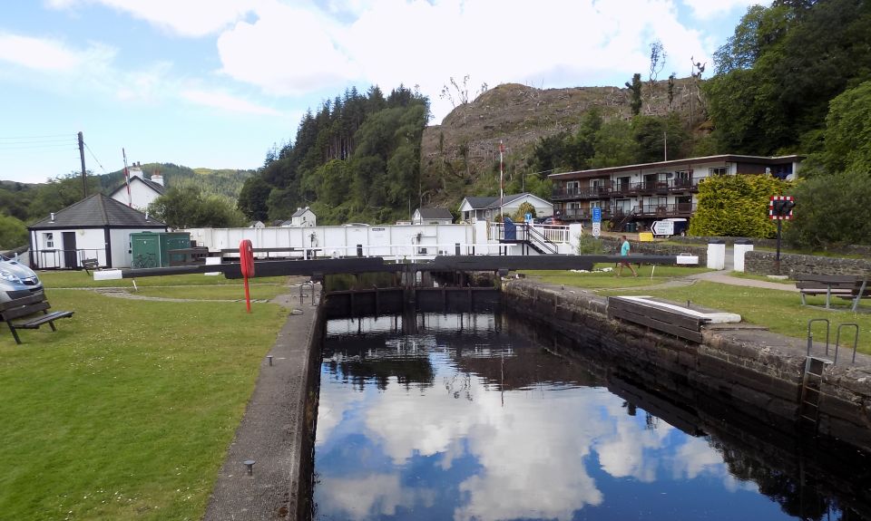 Swing Bridge on Crinan Canal at Cairnbaan