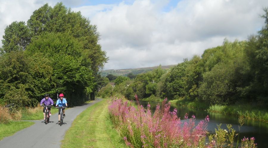 Forth and Clyde Canal from Clydebank to Dalmuir