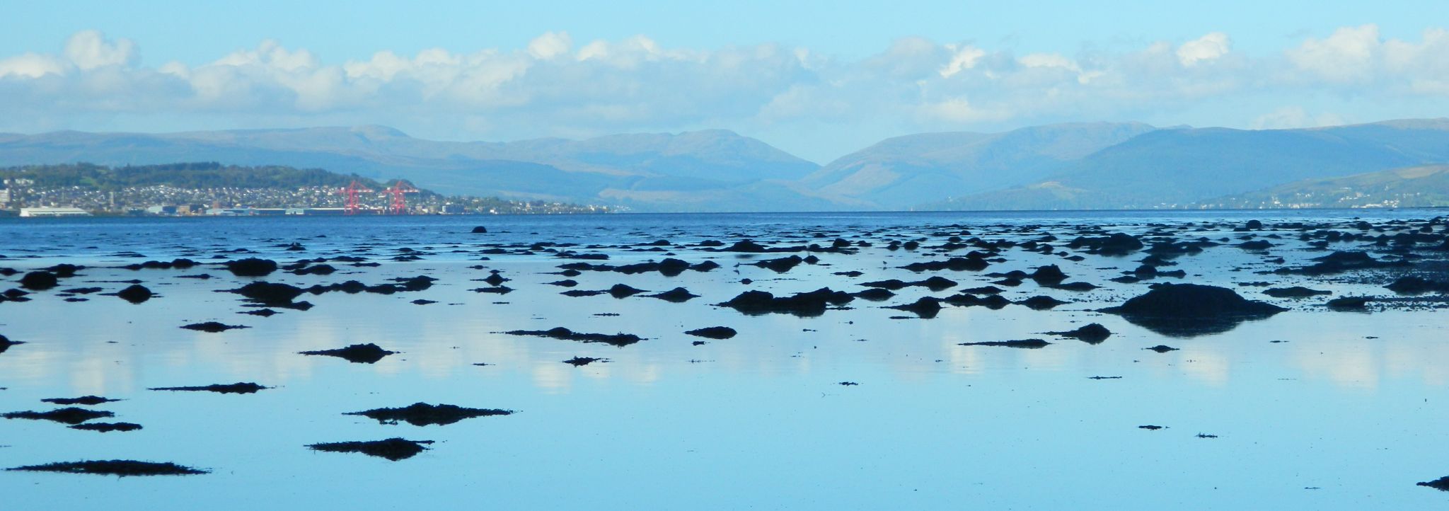 Cowal Hills across the Firth of Clyde