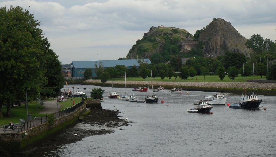 River Leven and Dumbarton Rock