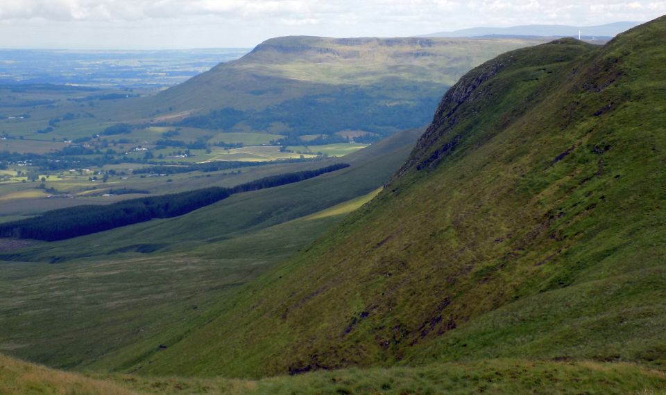 Stronend in the Fintry Hills on traverse to Earl's Seat