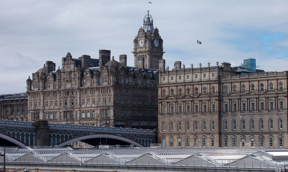 Balmoral Hotel in the City Centre of Edinburgh