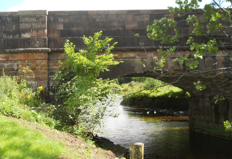 Bridge in Balfron Station Road over the Endrick Water