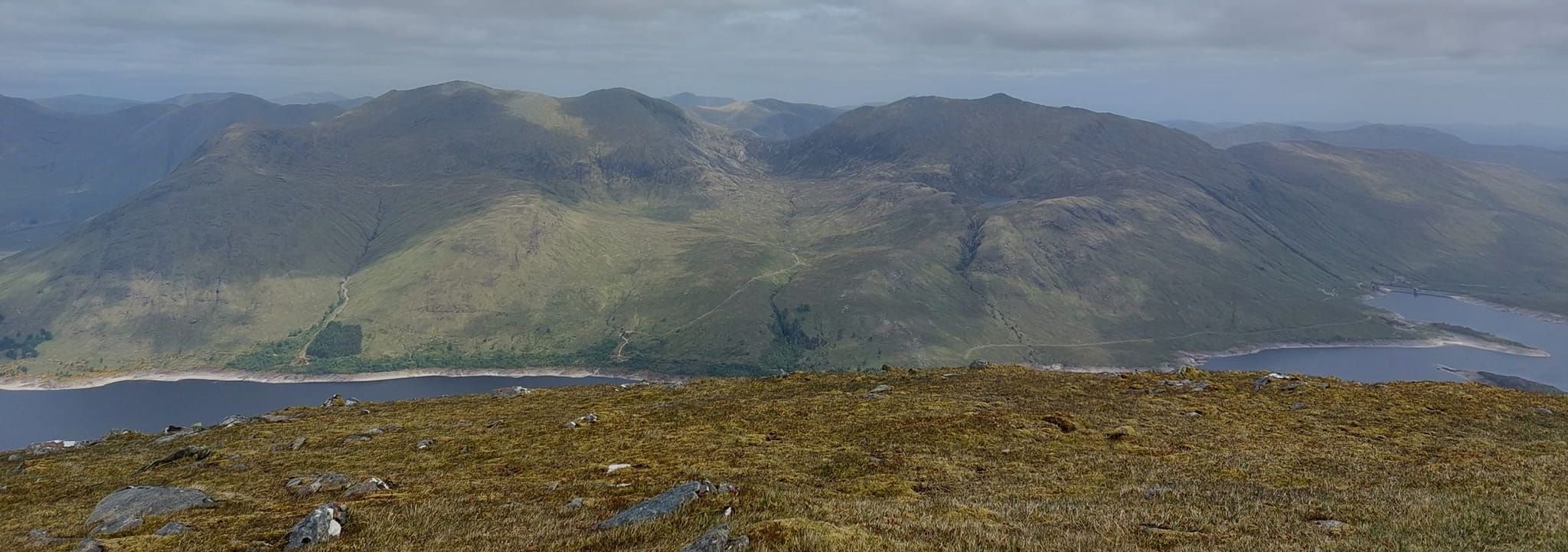 Loch Quoich from Gairich in Knoydart