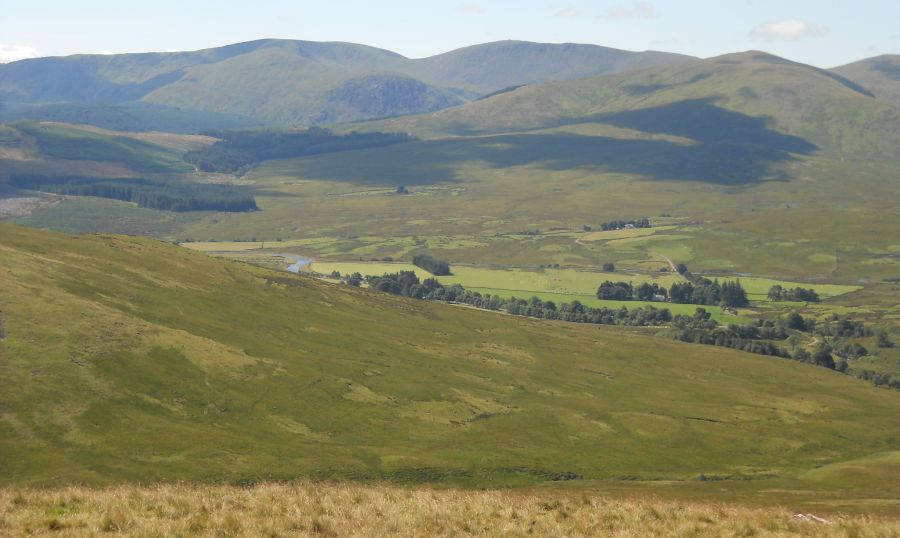 The Corbett Corserine of the Galloway Hills from Cairnsmore of Carsphairn