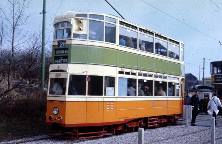 Glasgow Corporation tramcar