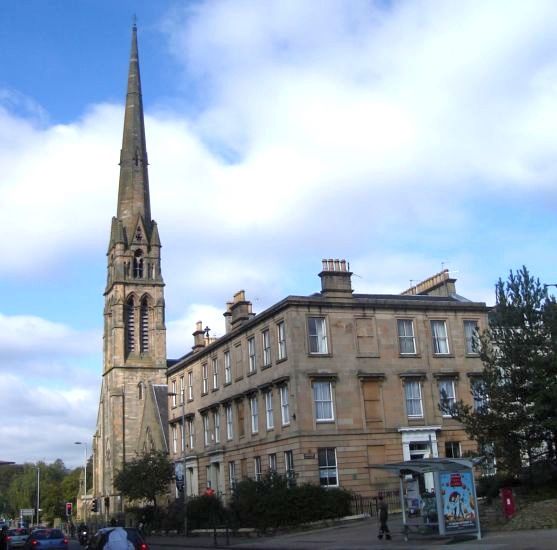 Lansdowne Parish Church in Great Western Road, Glasgow