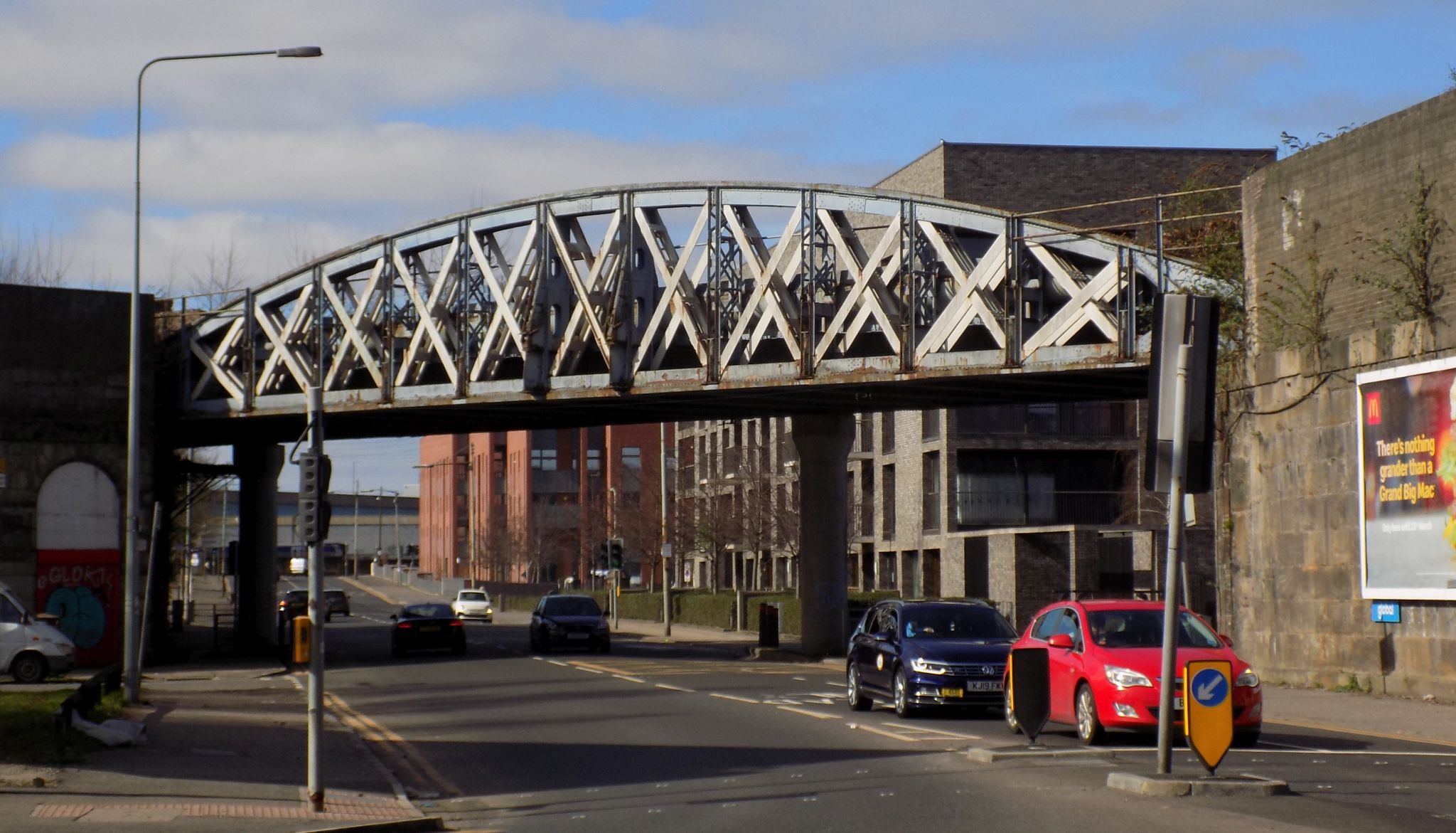 Railway Bridge in the Gorbals District