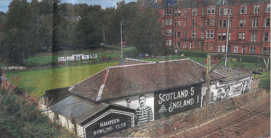 The site of the original Hampden Park Stadium