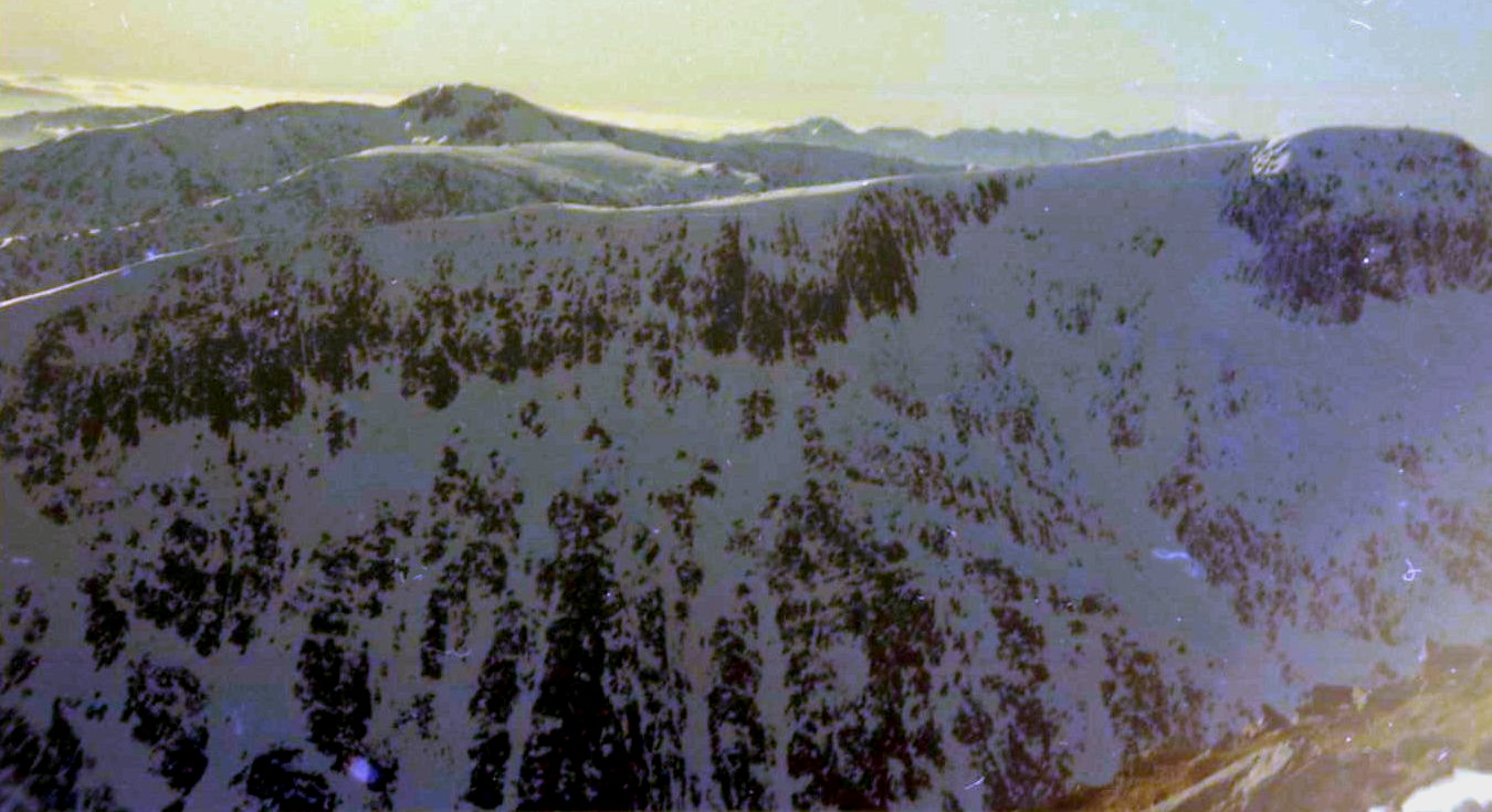 Clach Leathad ridge from Meall a Bhuiridh