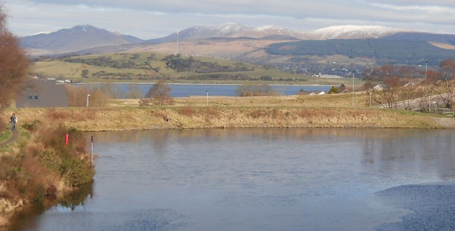 Coves Reservoir above Gourock