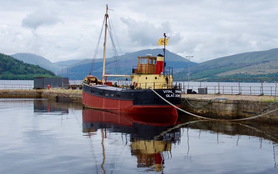 The "Vital Spark" at Inveraray