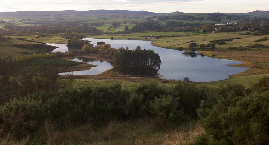 Knapps Loch on the outskirts of Kilmacolm