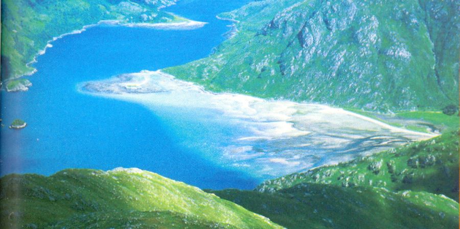 Loch Hourn and Barrisdale Bay from Ladhar Bheinn