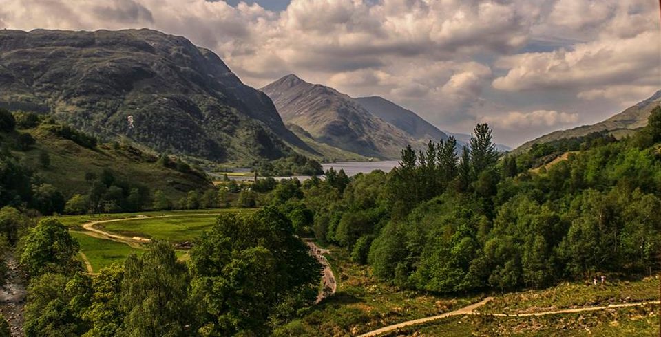 Loch Shiel in Lochaber in Western Scotland