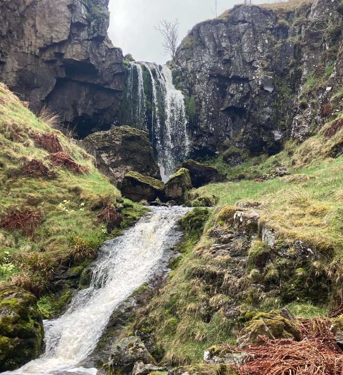 Laird's Loup ( Waterfall ) on the Garrel Burn