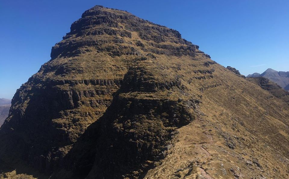 Beinn Alligin in the Torridon Region of the NW Highlands of Scotland