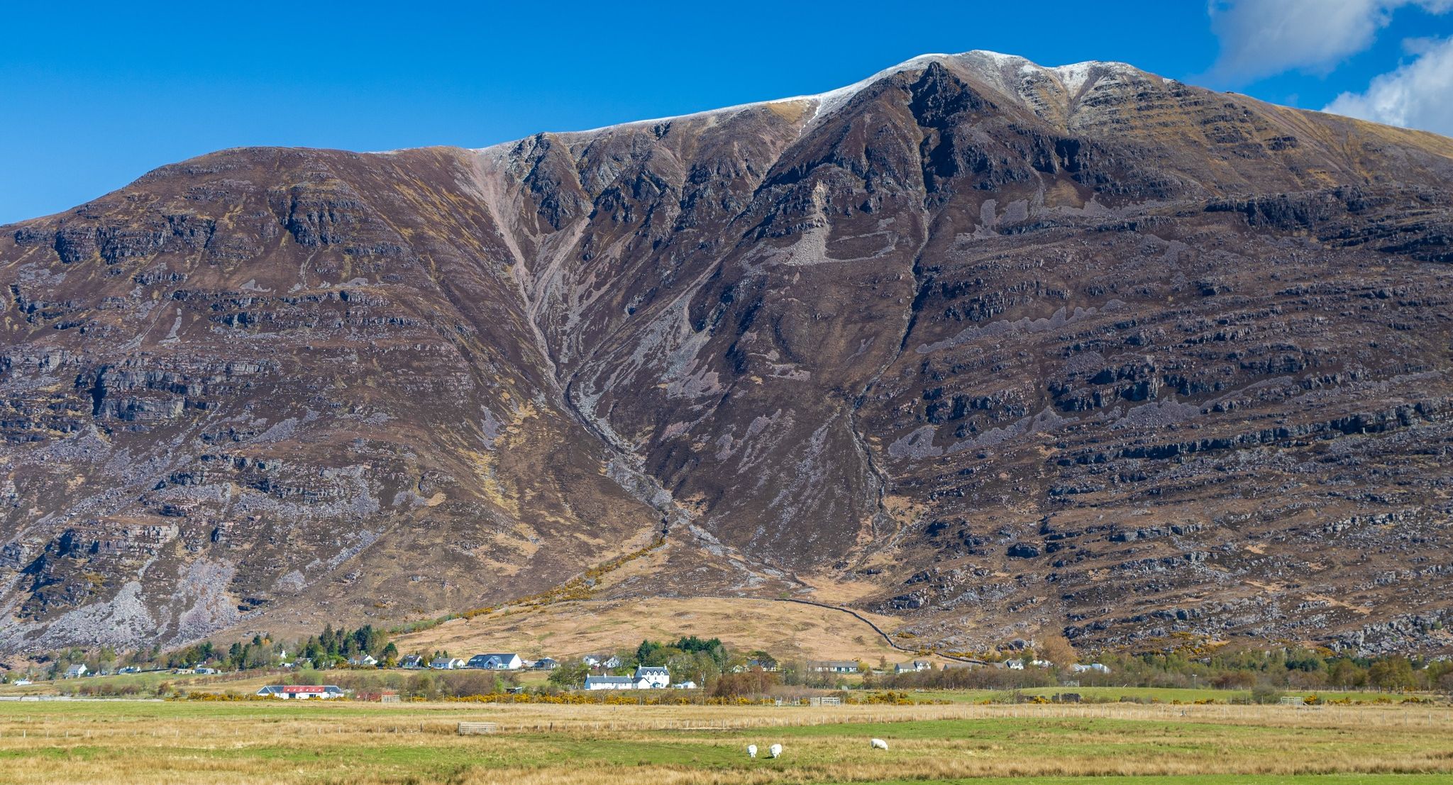 Liathach above Torridon village