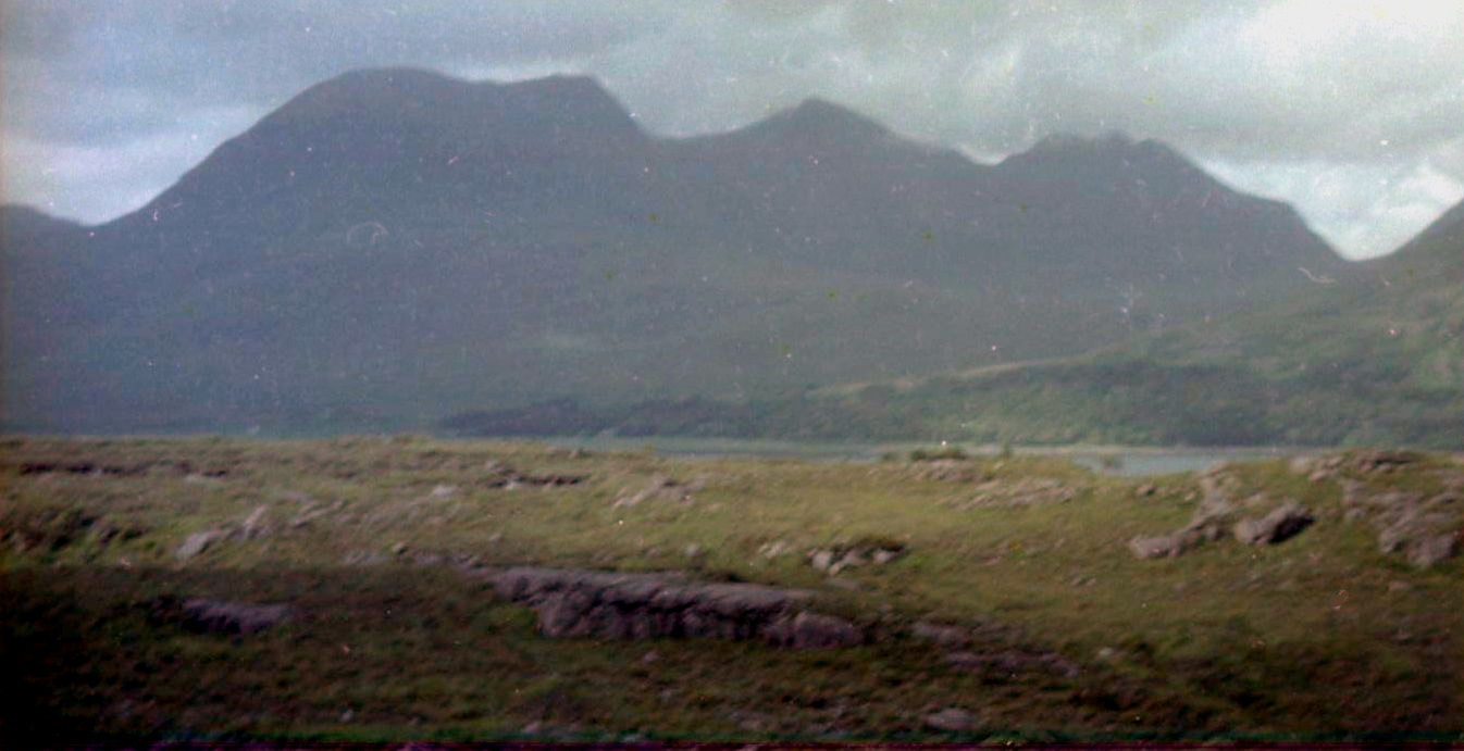 Beinn Alligin in the Torridon Region of the NW Highlands of Scotland