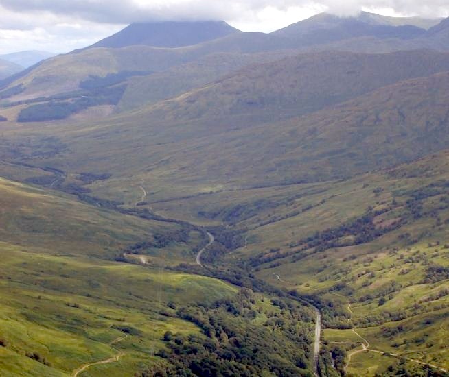 Glen Falloch from Troisgeach