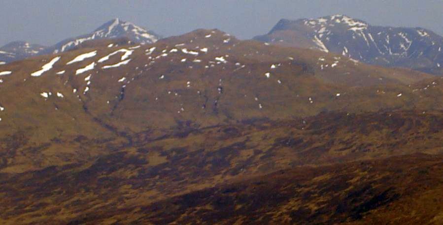 Ben Vorlich and Stuc a Chroin from Benn nan Imirean