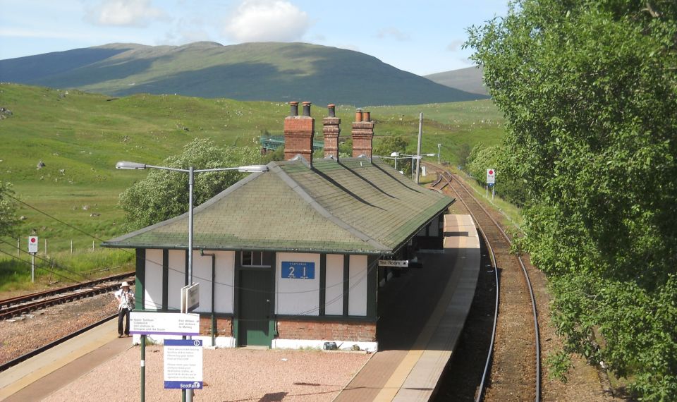 Railway station at Rannoch