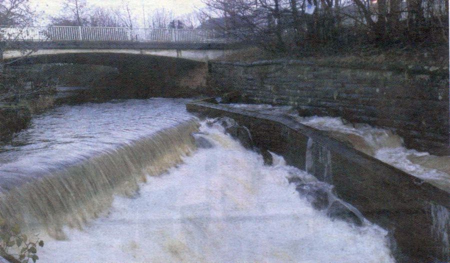 Fish Ladder on the Allander River in Milngavie