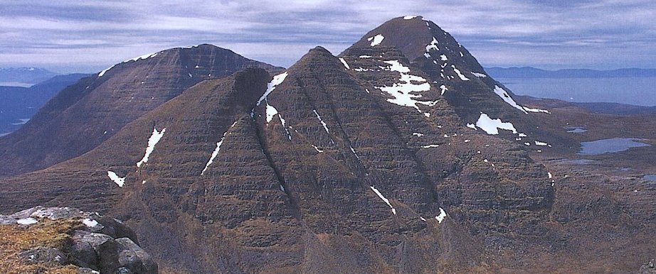 Beinn Alligin from Sgurr Dearg