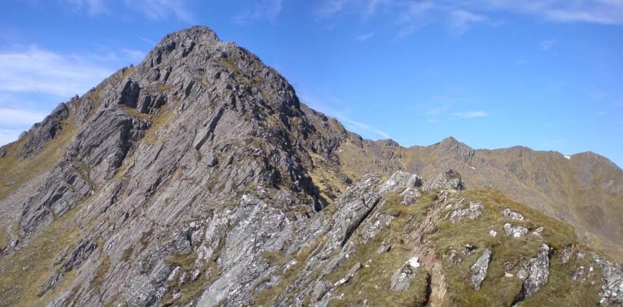 Forcan Ridge on The Saddle