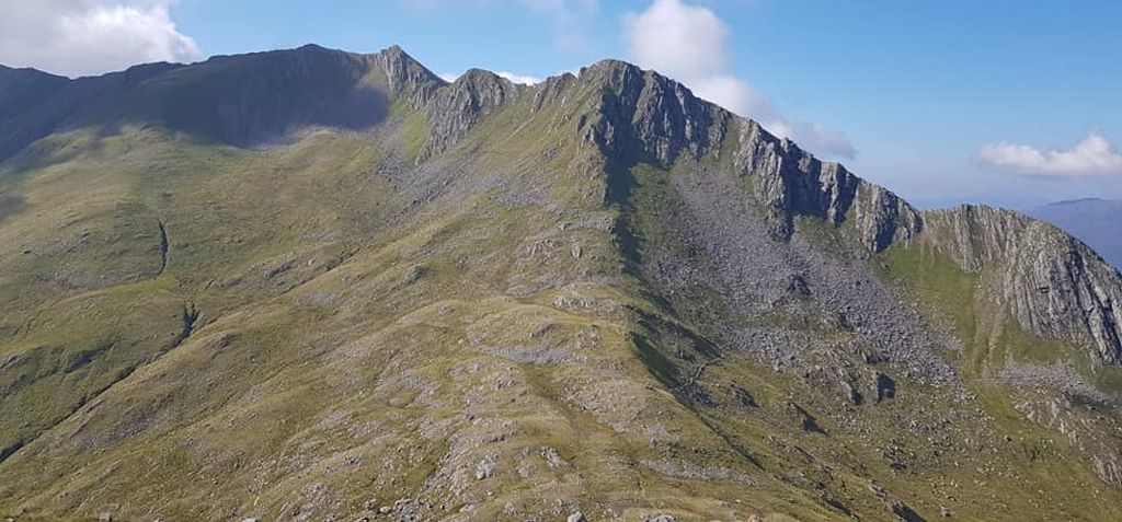 The Saddle and Forcan Ridge