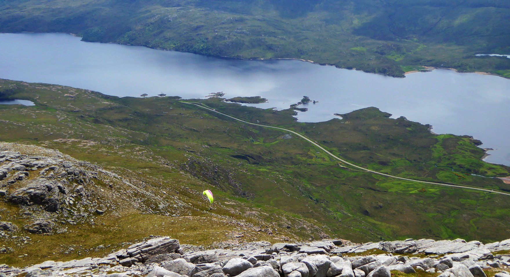 View from Quinaig in Sutherland