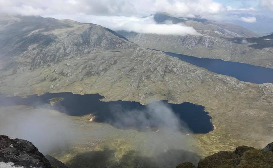 Loch Fada from Slioch