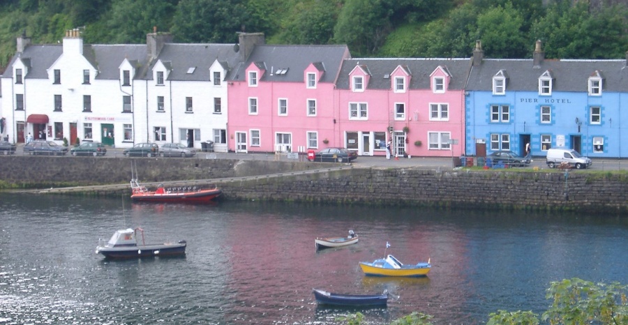 Portree on the Island of Skye