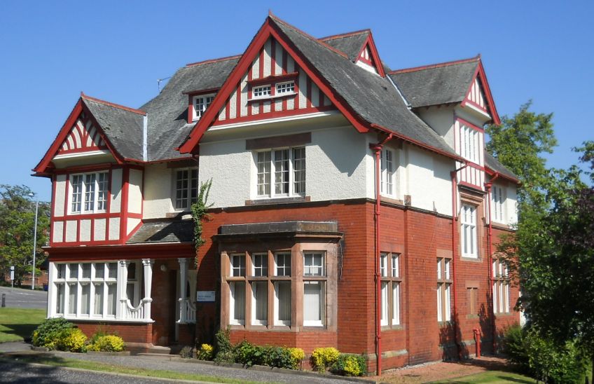 The Old Medical Refectory Building at Stobhill Hospital in Springburn