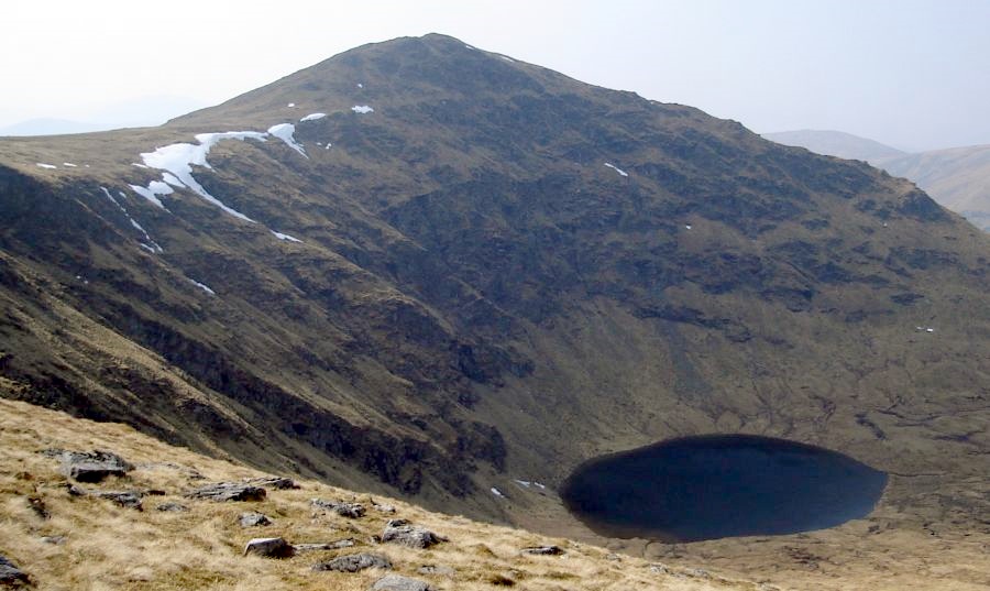 Stuchd an Lochain above Lochan nan Cat