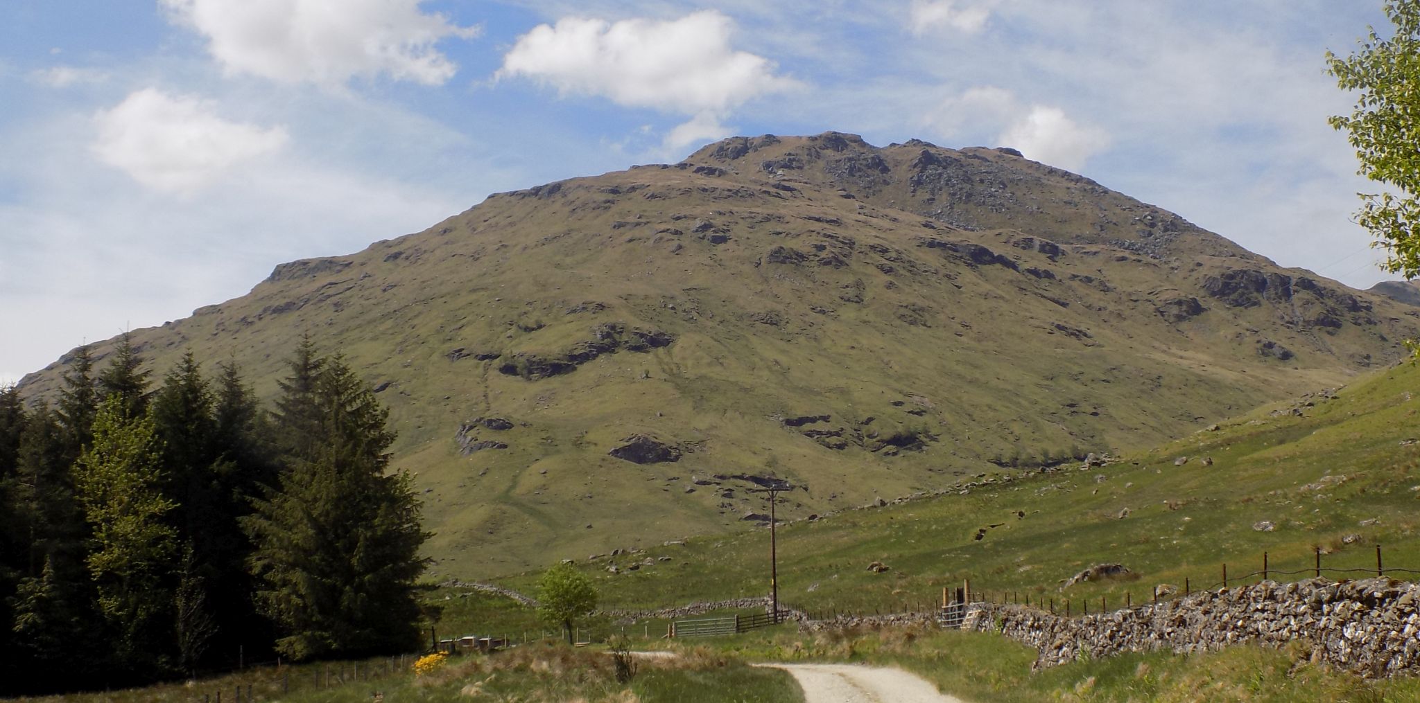 Beinn Tulaichean  above Inverlochlarig