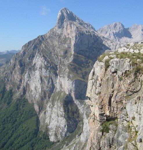 Pea de Remoa, Picos de Europa in the Cantabrian Mountains of North West Spain