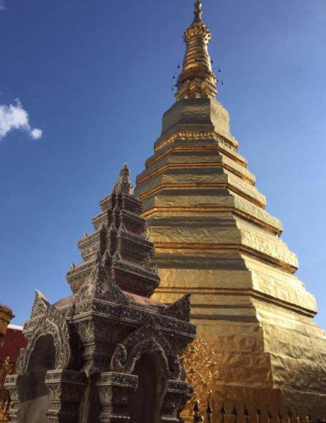 Phra That Cho Hae Chedi in Phrae