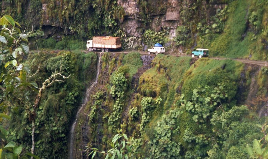 "World's Most Dangerous Road" - Camino de las Yungas of Bolivia