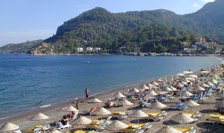 Marmaris on the Aegean Coast of Turkey