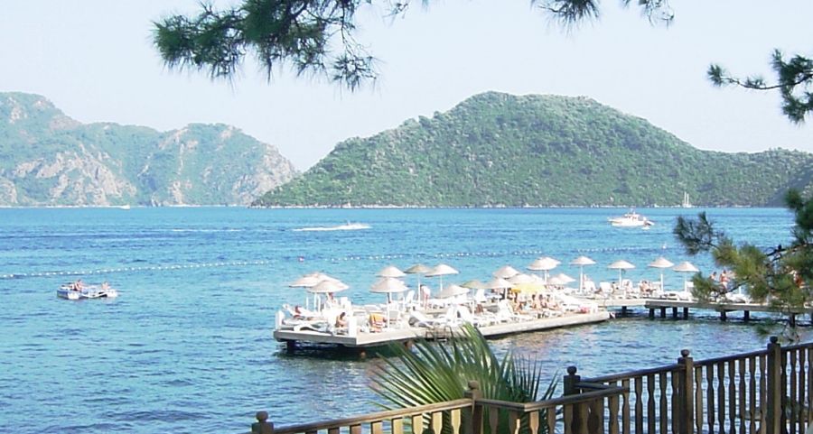 Marmaris on the Aegean Coast of Turkey