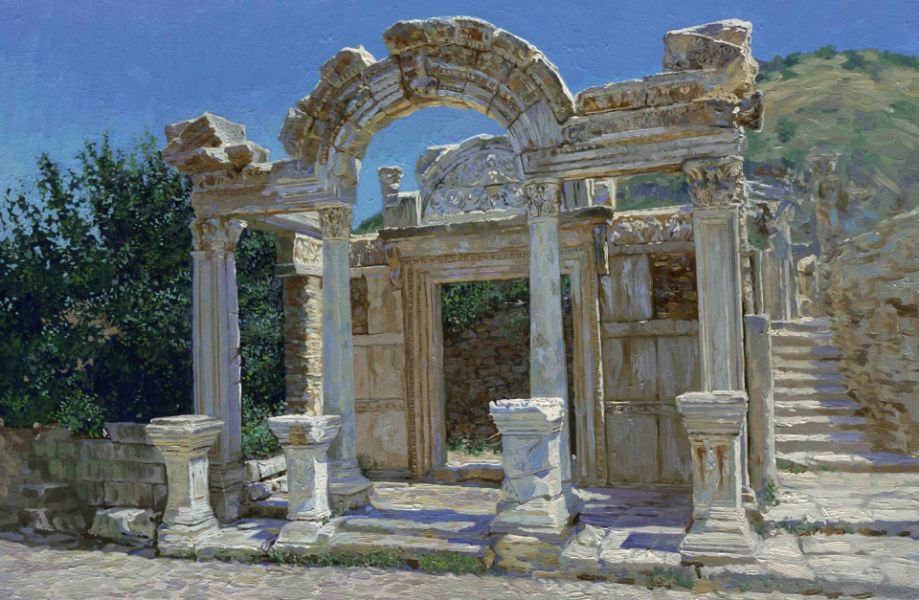 Temple of Hadrian at Ephesus